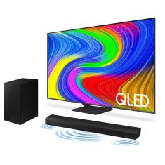 Smart TV 70&quot; QLED 4K 70Q65D 2024 + Soundbar HW-B550/ZD