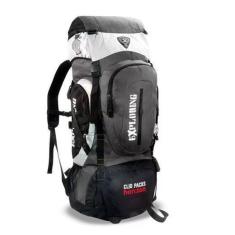 Mochila Camping Reforçada Clio Trilha 55L Impermeável Mc5389