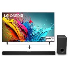 Combo Smart TV LG QNED AI 4K QNED85 75" 2024 + Soundbar LG S90TY - 75QNED85T.S90TY