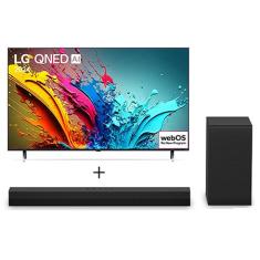 Combo Smart TV LG QNED AI 4K QNED85 75" 2024 + Soundbar LG S40T - 75QNED85T.S40T