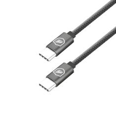 Cabo Symetric - Cinza - Tipo C / Tipo C - 1,5M - Gshield