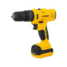 Parafusadeira e Furadeira Com Impacto a Bateria Vonder PFV120I 12V Bivolt