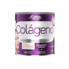 Colágeno Verisol Ácido Hialurônico Biotina 200g Bodyaction, Natural