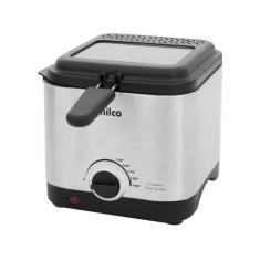 Fritadeira Elétrica Philco com Óleo Deep Fry 900W, Preto e Inox, 110V