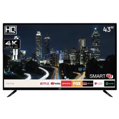 Smart Tv Led Hq Hd 4K 43" Hqstv43ny - Bivolt