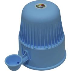 Bebedouro Vida Mansa Light Polipropileno PP Azul Bebê para Raças Pequenas - 2 Litros