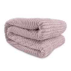 Cobertor De Microfibra Casal Mont Blanc - Andreza Rose - Andreza Enxov