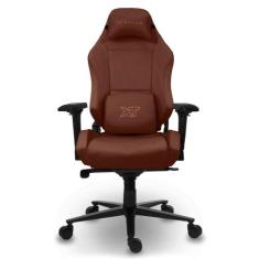 Cadeira Gamer XT Racer DRACO em Couro Legítimo Marrom