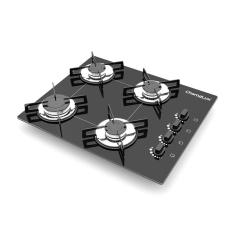 Cooktop 4 Bocas Chamalux Mesa De Vidro Com Acendimento Inteligente