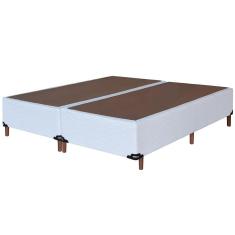 Base Box Para Colchão Queen Size Umaflex Itália 33 X 158 X 198 Branco