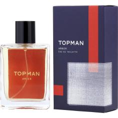 Perfume Masculino Topman Amber Topman Eau De Toilette Spray 100 Ml