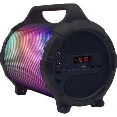 Caixa de Som Portátil 24W Myzooka RGB Bluetooth - Mymax