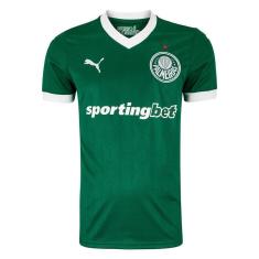 Camisa Puma Palmeiras I 2025 Masculina - Torcedor-Masculino