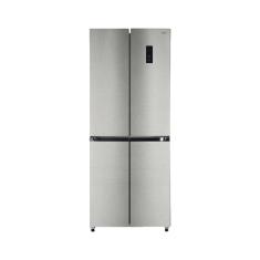Geladeira Refrigerador HQ Frost Free Inverter Multidoor 426 Litros Inox HQ-426MDFF