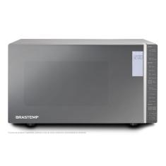 Micro-Ondas Brastemp 32 Litros Cor Inox Espelhado Com Grill E Painel Integrado - Bmg45ar 110V