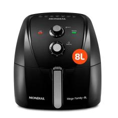 Fritadeira Air Fryer Mondial 8L 1900W Preto AFN-80-FB - 220V