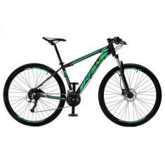 Bicicleta Aro 29 KRW Spotlight Alumínio 27 Velocidades Freio a Disco S