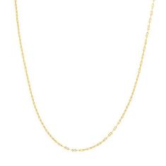 Cordão Rommanel Banhado A Ouro Fio Infinito Oito 42 Cm 530535