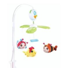 MOBILE DE BERÇO MUSICAL Peixes Coloridos BABY STYLE