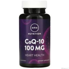 Mrm Nutrition, Coq10 (100Mg), 60 Cápsulas Softgels - Mrm Nutrnition