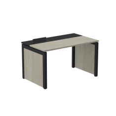 Escrivaninha para Escritório 140x79,2cm Pscpp140 Nogueira Casablanca/Preto