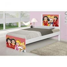 Cama Solteiro Princesas Medievais