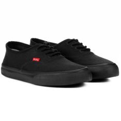 Tênis Redley Monocromo All Black Unissex - Preto, 36