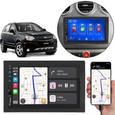 Kit Multimídia Mp5 Captiva 2008-2017 7 Pol Carplay Android Auto + Câme
