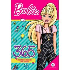 Livro - Barbie - 365 atividades e desenhos para colorir