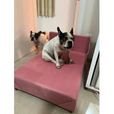 Cama para Cachorro Cama Pet 80cm Suede  - LOJAS 3B, Pink