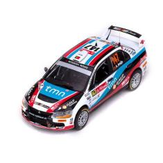Miniatura 1/43 Lancer Evolution IX Rally 31 A.Araújo - VITESSE, Branco