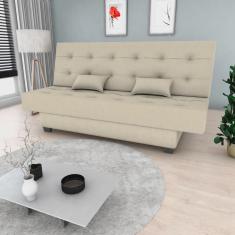 Sofá Cama Reclinável 3 Lugares Laila