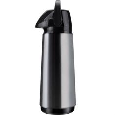 Garrafa Térmica Air Pot Slim 1,8 Litros Invicta, 1,8L, Cinza e Preto