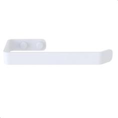 Suporte Porta Papel Higiênico De Parede Branco Plus