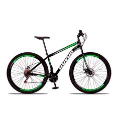 Bicicleta Aro 29 Ravok 21v Cambio Shimano Freios a Disco Com Suspensão-Unissex