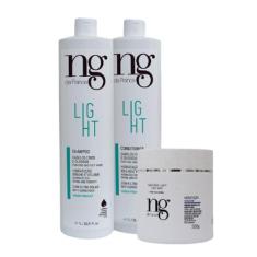 Ng De France Kit Shampoo Light Cabelos Finos e Oleosos 1L + Condiciona