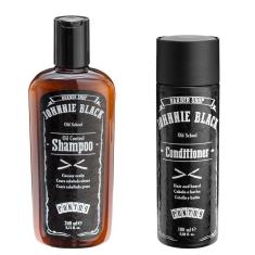 Kit Shampoo Oil Control+ Condicionador Johnnie Black Cabelo