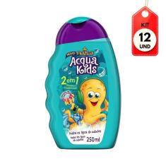 Kit C/12 Acqua Kids Tutti Frutti Shampoo Infantil 2em1 250ml