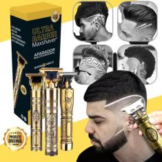 Maquina Multigroom Barbear Turbo Maxshave Original 9500 Rpm - Lamina D