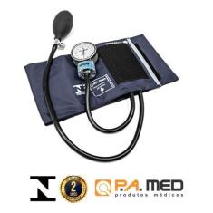 Medidor De Pressão Esfigmomanômetro Com Estojo Pamed - PA Med,  Azul
