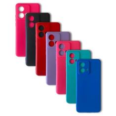 Capa p/ Moto Edge 40 Neo + Película Vinho - Dsitrbuidora Brita