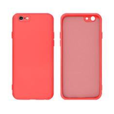 Capinha iPhone 6 e 6S Proteção Câmera Silicone - GCM, Rosa Neon
