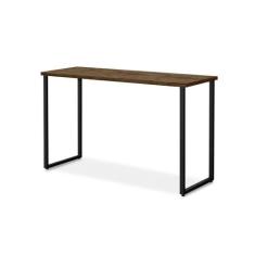 Escrivaninha Office 1,20 Klm Móveis Amadeirado Com Preto