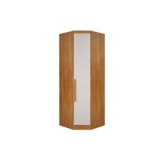 Guarda Roupa Closet de Quarto Canto Oblíquo Rizon c/ 1 Porta Freijo Cu