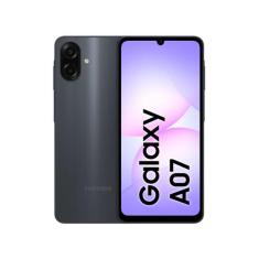 Celular Samsung Galaxy A07 128GB Preto 4GB RAM Tela 6,7" Câm. Dupla + 