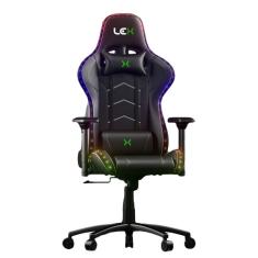 Cadeira Gamer Olympians Zeus LED RGB Preta