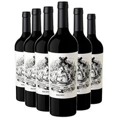 Kit Vinho Cordero com Piel de Lobo Malbec 6 Garrafas