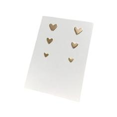 Brinco Trio Coração