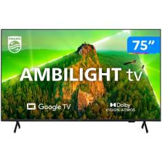 Smart Tv 75 4K D-Led Philips 75Pug7908/78 - Wi-Fi Bluetooth Google Ass