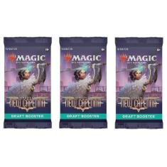 3 Packs MTG Draft Booster Pack Lot MTG Streets of New Capenna
